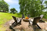 FIRE PIT LANDSCAPE VIEW