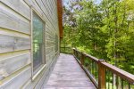 DECK WALKWAY TO POND VIEW
