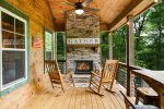 MAIN LVL DECK FIREPLACE