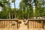 TERRACE OVERLOOKING FIRE PIT 