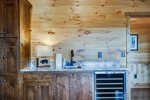 FULL WET BAR w/BEER-WINE CHILLING COOLER