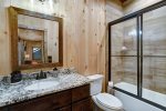 FULL BATHRM w/TUB-SHOWER SERVING D/STAIRS