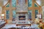 SWITCH-ON GAS LOG FIREPLACE