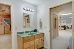 D/STAIRS FULL BATHRM VANITY