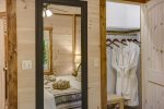 D/STAIRS KING BEDRM CLOSET w/LUXURY BATH ROBES