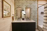 D/STAIRS SHARED FULL BATHRM w/DUAL VANITIES