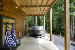 TERRACE LEVEL PATIO OVERLOOKING FIRE PIT AREA