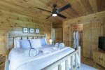 MAIN LVL KING BEDRM 1 & STEP IN CLOSET w/LUXURY BATHROBES