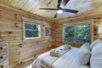 KING BEDRM 2 w/DRESSER DRAWERS & WINDOW VIEWS