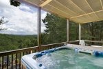 TERRACE LEVEL HOT TUB VIEW