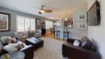 Walk into an open and airy living room 