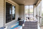Screen porch living space