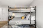 Bunk room with two Queen bunk beds