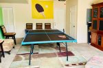Indoor ping pong downstairs