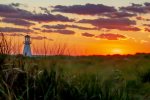 Catch the sunset at New Buffalo Beach