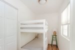 Twin bunks in the front bedroom - perfect for the kids 