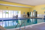 Large indoor pool for year `round guest use