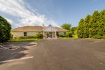 Clubhouse with pool and hot tub just 4 doors from the home