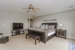 Second story bedroom with 2 pyramid bunk beds