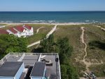 Path to the beach from this lakefront home 