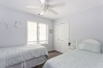 Get a great night`s rest in this upstairs bedroom