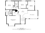 Upstairs floor plan 