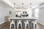 Seating at the Bar in the Kitchen