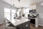 Fully stocked kitchen 