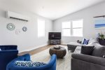 Open plan living with plenty of comfortable seating