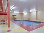 Indoor pool for the community open all year `round