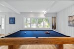 Play a game of pool on the main floor 