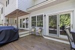 Large deck with outdoor dining and gas grill - propane provided 