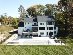 Recently built luxury pool house on Lake Michigan, views, hot tub, huge yard