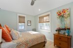 Rest well in this spacious bedroom with Queen bed