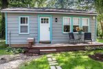 Guest home just off the main house features a kitchen and full bathroom