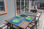 Ennjoy Outdoor dining in the warmer months