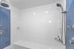 Shower in Primary bedroom`s en suite bathroom