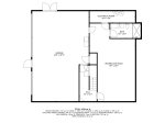 Floor plan of lower level