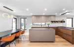 Stunning modern kitchen on the second floor 