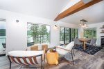 Beautifully remodeled in 2023, Whitefish Lake Luxury Retreat provides an elegant, modern getaway.