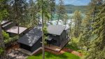 Whitefish Lake Luxury Retreat is a modern vacation rental home with stunning views.