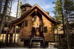 Tamarack Treehouse is a luxury ski in/ski out home at Whitefish Mountain Resort.