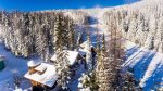 Located along Hope Slope at Whitefish Mountain Resort, Tamarack Treehouse neighbors Cedar Treehouse and Ponderosa Treehouse at Snow Bear Chalets.