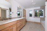 Upstairs master bathroom