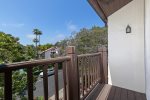 Deck off of guest bedroom 