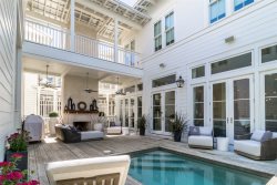 President's Row in WaterColor with Heated Pool, Golf Cart, STEPS to BEACH CLUB!