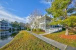 Sea Colony West Condo, overlooking the pond!