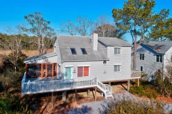 Private home in walking distance to the beach, overlooking wildlife area!