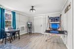 Downstairs Gameroom- Basketball, Pinball and Arcade Games 