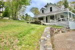 Charming cottage with wrap around porch and water views 4 bedrooms, 2.5 baths, sleeps 8